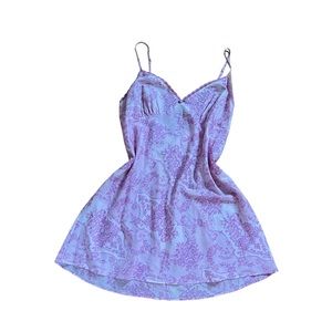Vintage Y2K Victoria’s Secret Paisley Floral Babydoll Slip Dress